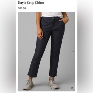 Prana Kayla Crop Chino